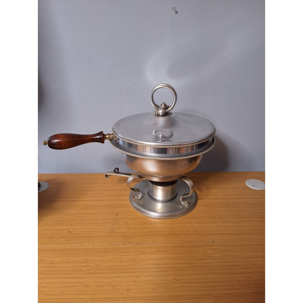 Vintage Buenilum Aluminum Chafing Dish Set Produced By Buehner-Wanner Inc. GVC